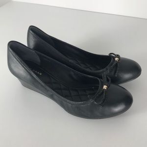 Cole Haan Wedge Leather Shoes